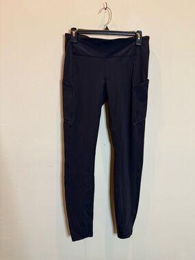 lululemon athletica Black High-Rise Leggings with Side Pockets